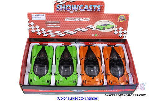 Showcasts Collectibles - Pagani Huayra Roadster (1/24 scale diecast model car, Asstd.) 79354/16D