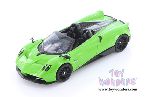 Showcasts Collectibles - Pagani Huayra Roadster (1/24 scale diecast model car, Green) 79354GN