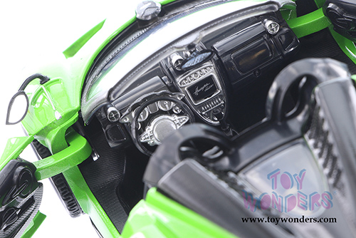 Showcasts Collectibles - Pagani Huayra Roadster (1/24 scale diecast model car, Green) 79354GN