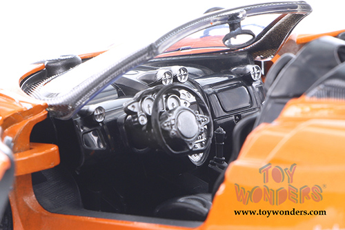 Showcasts® Collectibles - Pagani Huayra Roadster (1/24 scale diecast model car, Orange) 71354OR MAP: $22.99
