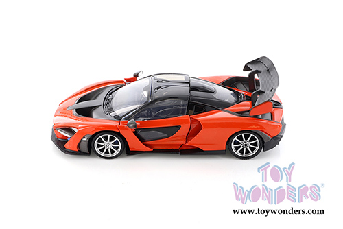 Showcasts Collectibles - McLaren Senna Hardtop (1/24 scale diecast model car, Trophy Mira) 79355M