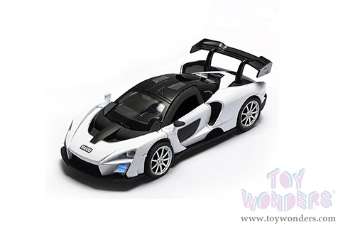 Showcasts Collectibles - McLaren Senna Hardtop (1/24 scale diecast model car, White) 79355WT