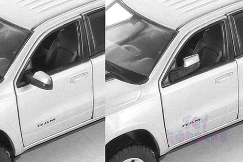 Showcasts Collectibles - Dodge Ram 1500 Crew Cab Laramie Pickup Truck (2019, 1/27 scale diecast model car, Asstd.) 79357/2/16D