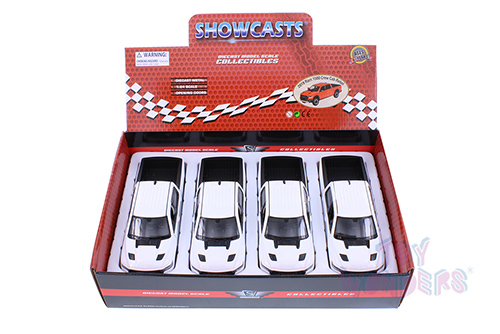 Showcasts Collectibles - Dodge Ram 1500 Crew Cab Rebel Pickup Truck (2019, 1/24 scale diecast model car, White) 79358W/16D