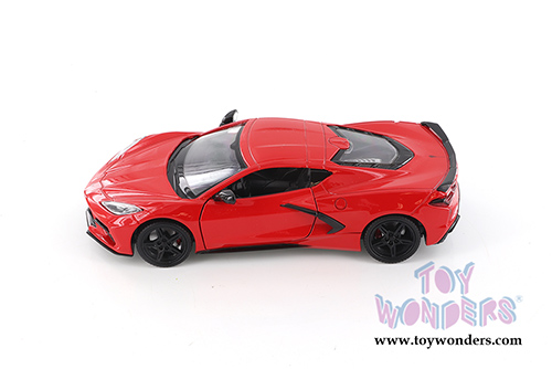 Showcasts  Collectibles - Chevrolet&reg; Corvette&reg; C8 Stingray Hardtop (2020, 1/24 scale diecast model car, Asstd.) 79360/16D