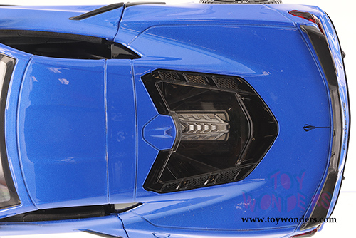 Showcasts®  Collectibles - Chevrolet® Corvette® C8 Stingray Hardtop (2020, 1/24 scale diecast model car, Blue) 71360BU MAP: $22.99