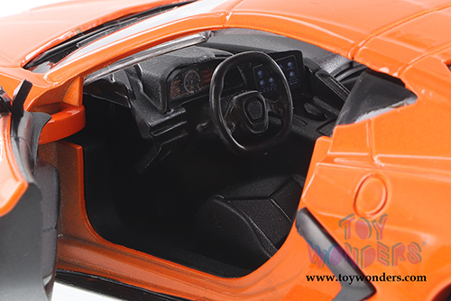 Showcasts® Collectibles - Chevrolet® Corvette® C8 Stingray Hardtop (2020, 1/24 scale diecast model car, Orange) 71360OR MAP: $22.99