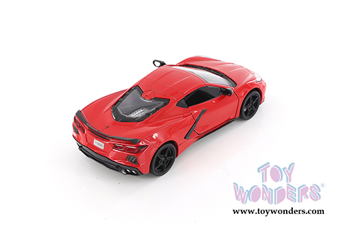 Showcasts  Collectibles - Chevrolet&reg; Corvette&reg; C8 Stingray Hardtop (2020, 1/24 scale diecast model car, Torch Red) 79360R