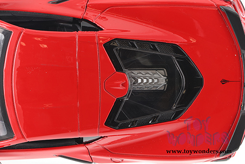 Showcasts  Collectibles - Chevrolet&reg; Corvette&reg; C8 Stingray Hardtop (2020, 1/24 scale diecast model car, Torch Red) 79360R