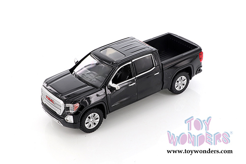Showcasts® Collectibles - GMC® Sierra 1500 Denali Crew Cab Pickup Truck (2019, 1/27 scale diecast model car, Black) 71362BK MAP: $22.99