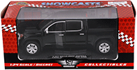 Show product details for Showcasts Collectibles - GMC® Sierra 1500 Denali Crew Cab Pickup Truck (2019, 1/27 scale diecast model car, Black) 71362BK MAP: $19.99