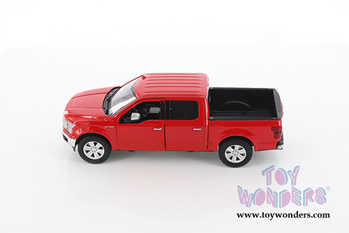 Showcasts Collectibles - Ford F-150 Lariat Crew Cab Pickup Truck (2019, 1/27 scale diecast model car, Asstd.) 79363/16D