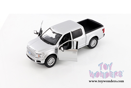 Showcasts® Collectibles - Ford F-150 Limited Crew Cab Pickup Truck (2019, 1/27 scale diecast model car, Asstd.) 71364D MAP: $19.99