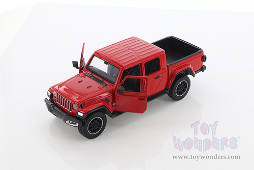 Showcasts Collectibles - Jeep&reg; Gladiator Overland (Closed Top) Pickup Truck (2021, 1/27 scale diecast model car, Asstd.) 79365/16D
