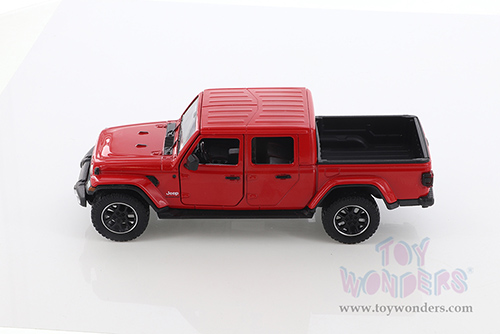 Showcasts Collectibles - Jeep&reg; Gladiator Overland (Closed Top) Pickup Truck (2021, 1/27 scale diecast model car, Asstd.) 79365/16D