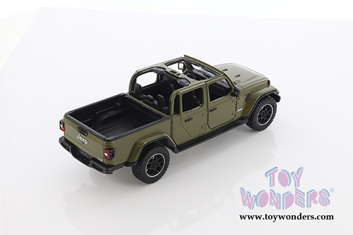 Showcasts Collectibles - Jeep&reg; Gladiator Overland Pickup Truck Assortment (2021, 1/27 scale diecast model car, Asstd.) 79365/2D