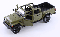Show product details for Showcasts Collectibles - Jeep® Gladiator Overland Pickup Truck (2021, 1/27 scale diecast model car, Asstd.) 71367D MAP: $16.99