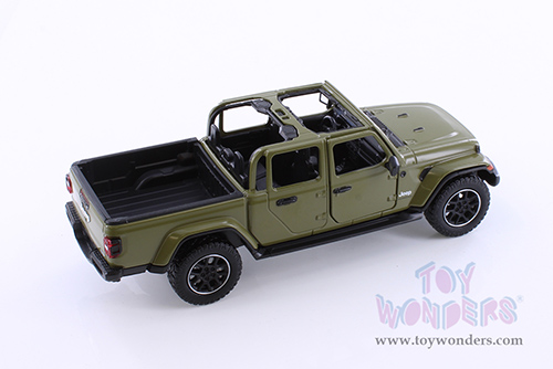 Showcasts Collectibles - Jeep&reg; Gladiator Overland Pickup Truck (2021, 1/27 scale diecast model car, Asstd.) 79367/16D