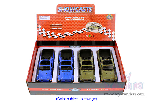 Showcasts Collectibles - Jeep&reg; Gladiator Overland Pickup Truck (2021, 1/27 scale diecast model car, Asstd.) 79367/16D