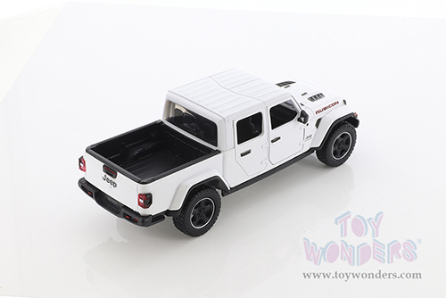 Showcasts Collectibles - Jeep&reg; Gladiator Rubicon Pickup Truck (2021, 1/24 scale diecast model car, White) 79368WT