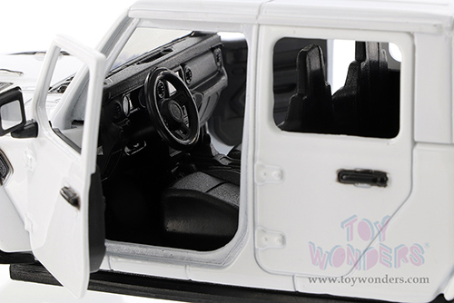 Showcasts Collectibles - Jeep&reg; Gladiator Rubicon Pickup Truck (2021, 1/24 scale diecast model car, White) 79368WT