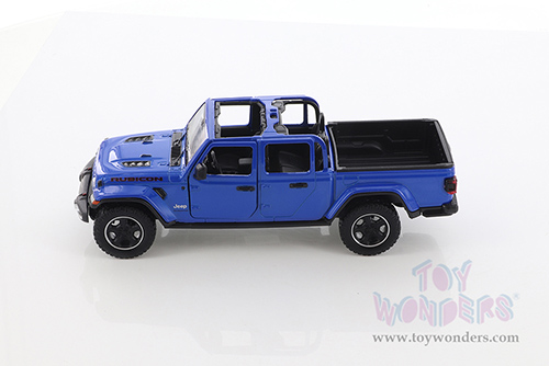 Showcasts Collectibles - Jeep&reg; Gladiator Rubicon Pickup Truck Open Top (2021, 1/27 scale diecast model car, Asstd.) 79370/16D