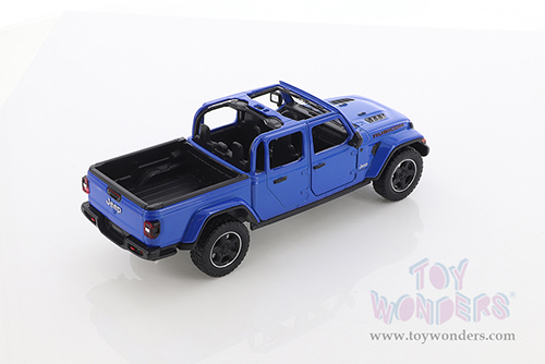 Showcasts Collectibles - Jeep&reg; Gladiator Rubicon Pickup Truck Open Top (2021, 1/27 scale diecast model car, Asstd.) 79370/16D