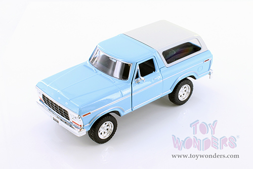 Showcasts® Collectibles - Ford Bronco (1978, 1/24 scale diecast model car, Asstd.) 79373/16D