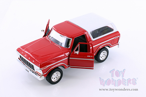 Showcasts® Collectibles - Ford Bronco (1978, 1/24 scale diecast model car, Asstd.) 79373/16D
