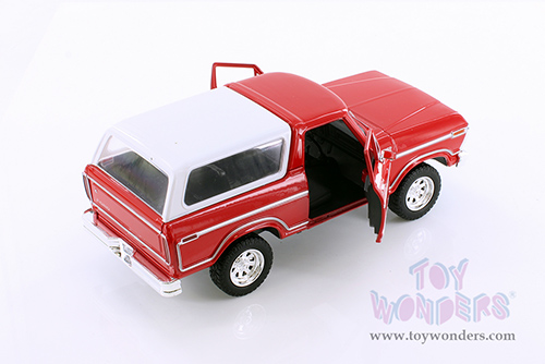 Showcasts® Collectibles - Ford Bronco (1978, 1/24 scale diecast model car, Asstd.) 79373/16D