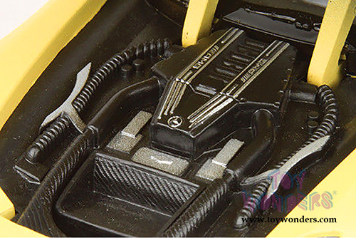 Motormax Satin Paint - Mercedes-Benz SLS AMG Hardtop (1/24 scale diecast model car, Matte Gold) 79501