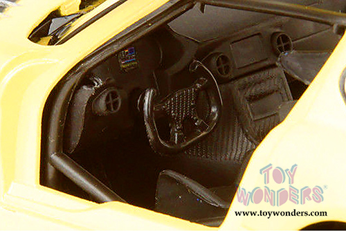 Motormax Satin Paint - Mercedes-Benz SLS AMG Hardtop (1/24 scale diecast model car, Matte Gold) 79501