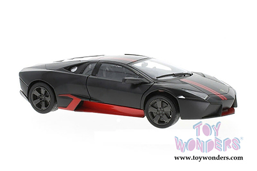 Showcasts Collectibles - Lamborghini Reventon Hardtop (1/24 scale diecast model car, Matte Black) 79509