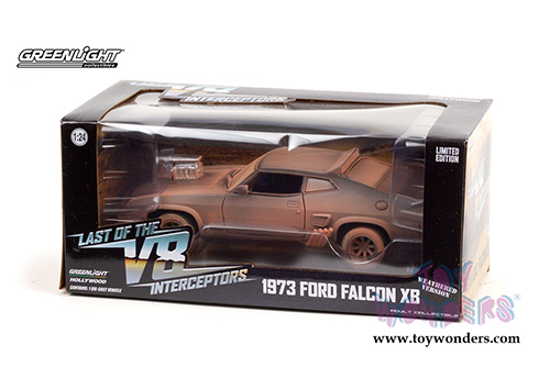Greenlight - Hollywood Ford Falcon XB Last of the V8 Interceptors (Weathered Version) Hardtop (1973, 1/24 scale diecast model car, Weathered) 84052