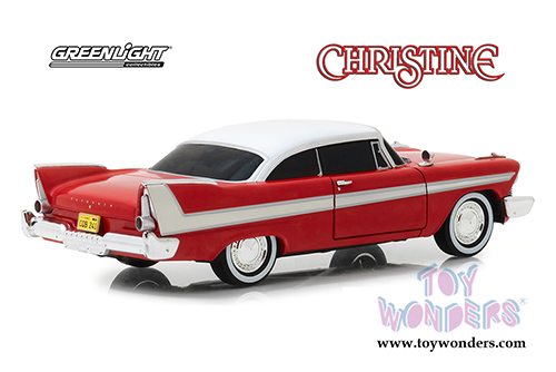 Greenlight - Hollywood Christine Plymouth Fury "Evil Version" Hardtop (1958, 1/24 scale diecast model car, Red) 84082