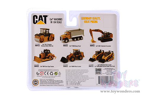 Diecast Masters - Caterpillar® 320F L Hydraulic Excavator (1/64 scale diecast model car, Yellow/Black) 84644CS