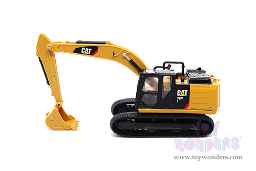 Diecast Masters - Caterpillar® 320F L Hydraulic Excavator (1/64 scale diecast model car, Yellow/Black) 84644CS