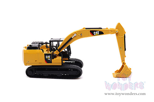 Diecast Masters - Caterpillar® 320F L Hydraulic Excavator (1/64 scale diecast model car, Yellow/Black) 84644CS