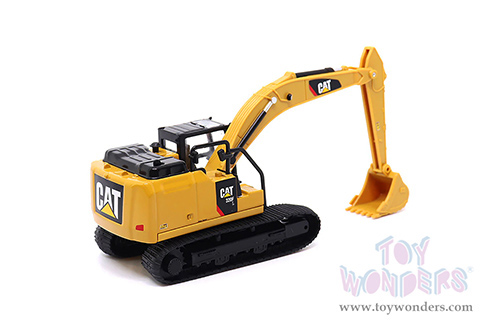 Diecast Masters - Caterpillar® 320F L Hydraulic Excavator (1/64 scale diecast model car, Yellow/Black) 84644CS