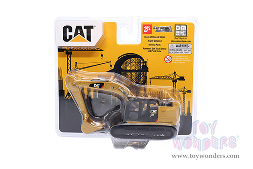 Diecast Masters - Caterpillar® 320F L Hydraulic Excavator (1/64 scale diecast model car, Yellow/Black) 84644CS
