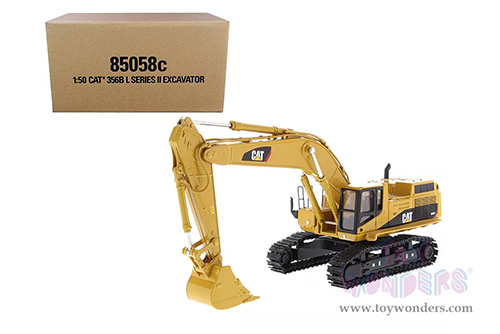 Diecast Masters - Caterpillar® 365B L Series II Hydraulic Excavator with 2 PVC Figurines - Core Classics Series (1/50 scale diecast model car, Yellow) 85058C MAP: $104.99