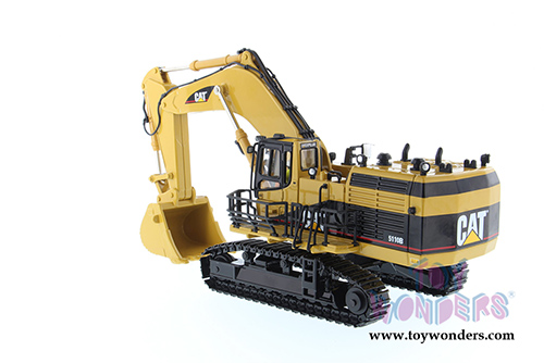 Diecast Masters - Caterpillar 5110B Hydraulic Excavator with Operator - Core Classics Series (1/50 scale diecast model car, Yellow) 85098C