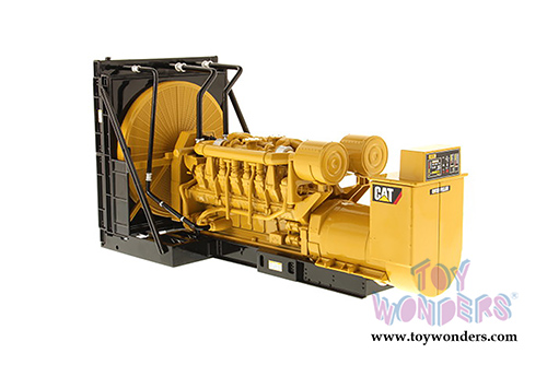 Diecast Masters - Caterpillar 3516B Package Generator Set - Core Classics Series (1/25 scale diecast model car, Yellow) 85100