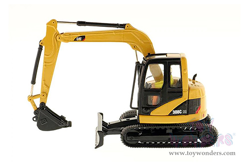 Diecast Masters - Caterpillar® 308C CR Mini Hydraulic Excavator with Operator - Core Classics Series (1/50 scale diecast model car, Yellow) 85129C MAP: $49.99