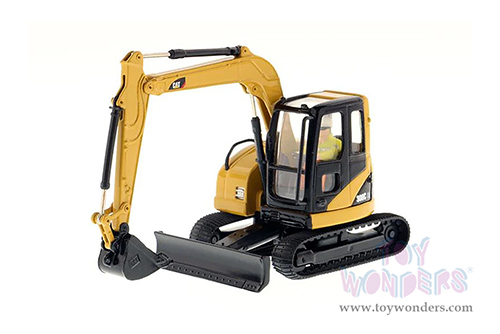 Diecast Masters - Caterpillar® 308C CR Mini Hydraulic Excavator with Operator - Core Classics Series (1/50 scale diecast model car, Yellow) 85129C MAP: $49.99