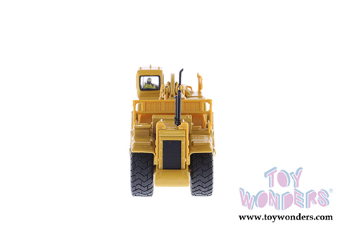 Diecast Masters - Caterpillar 627G Wheel Tractor Scraper with Operator - High Line Series (1/87 scale diecast model car, Yellow) 85134