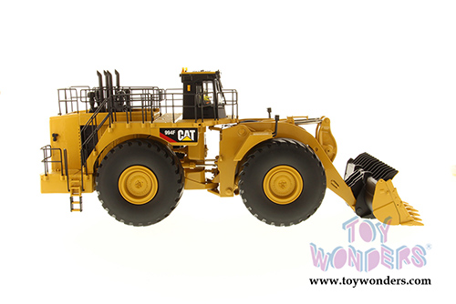 Diecast Masters - Caterpillar 994F Wheel Loader with Operator - Core Classics Series (1/50 scale diecast model car, Yellow) 85161C