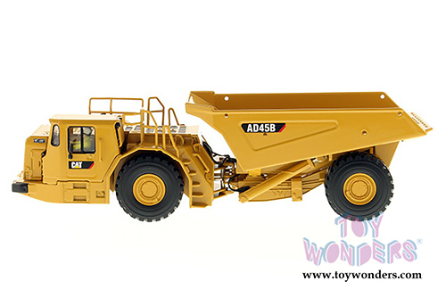 Diecast Masters - Caterpillar AD45B Underground Articulated Truck Tractor - Core Classics Series (1/50 scale diecast model car, Yellow) 85191