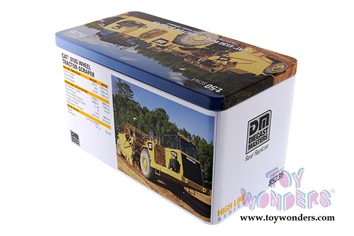 Diecast Masters - Caterpillar 613G Wheel-Scraper - High Line Series (1/50 scale diecast model car, Yellow) 85235