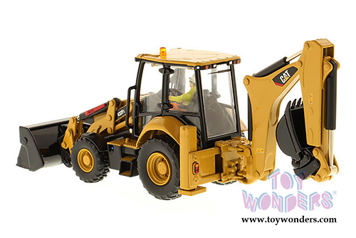 Diecast Masters - Caterpillar 432F2 Side Shift Backhoe Loader High Line Series (1/50 scale diecast model car, Yellow) 85249 MAP: $104.99